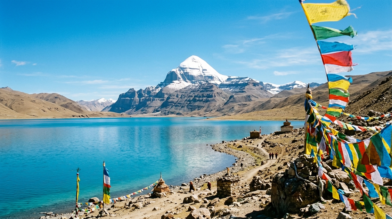 Mount Kailash and Lake Manasarovar Tour via Nepal Border